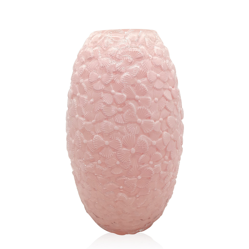 D7.9"H13.4"GLASS VASE