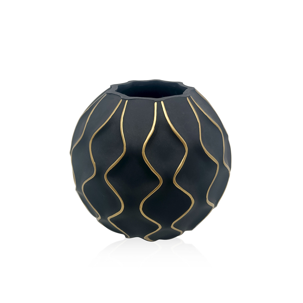 D7.9"H7.3"GLASS BUBBLE BOWL