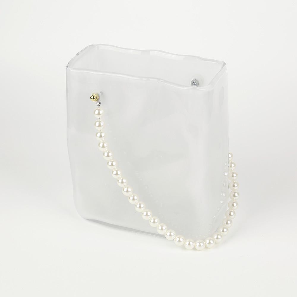 GA56028WH D6.5''H16.5''VALENTINE'S DAY GLASS