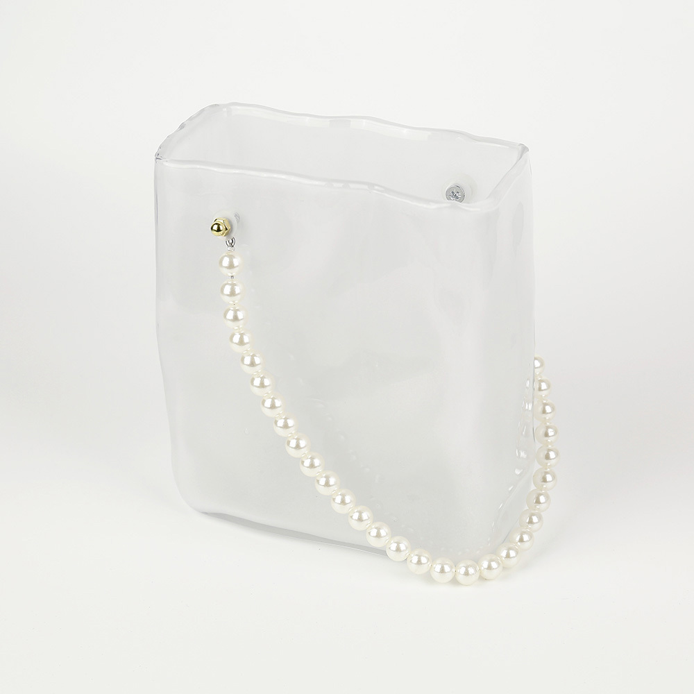 GA56028WH D6.5''H16.5''VALENTINE'S DAY GLASS