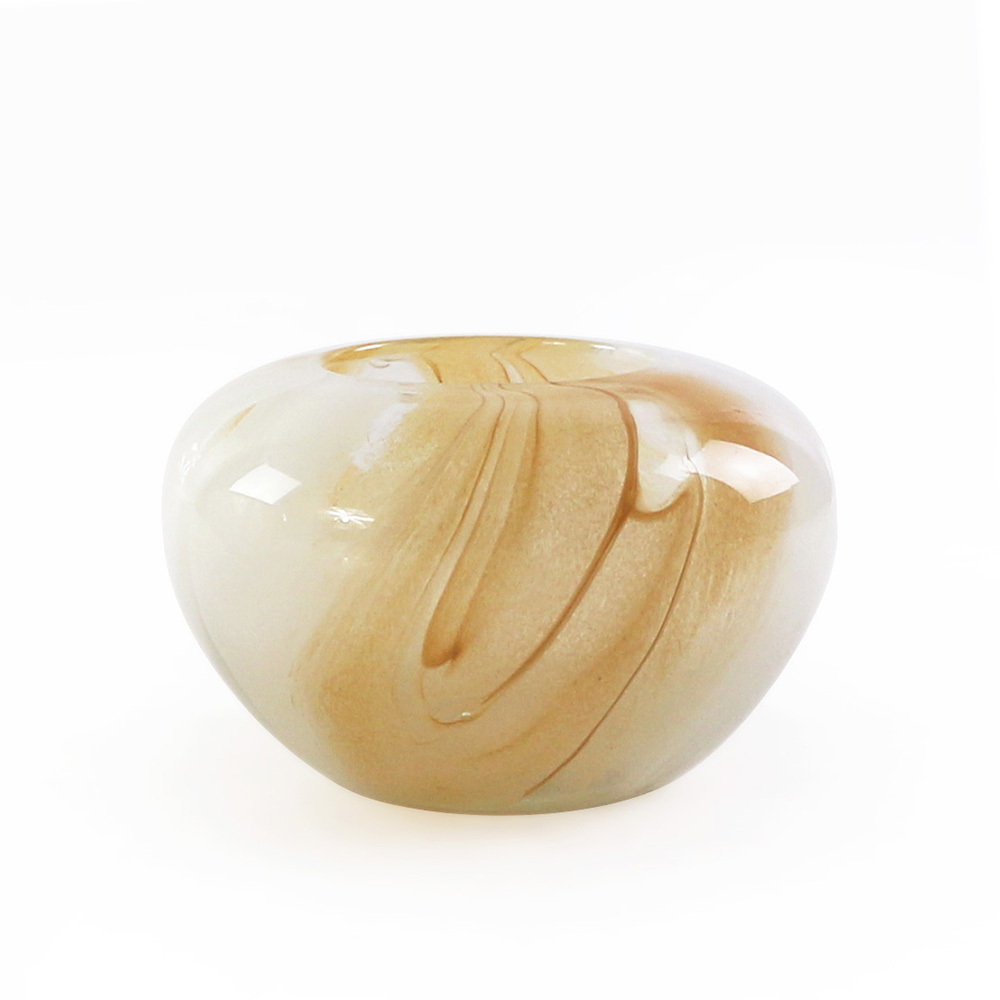 D7.5''H5.5''GLASS VASE