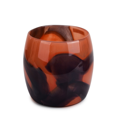 D7"H6.7" - GLASS VASE