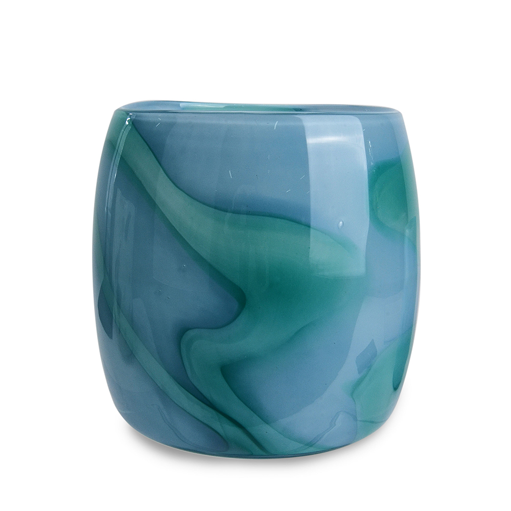 D9"H8.7" - GLASS VASE