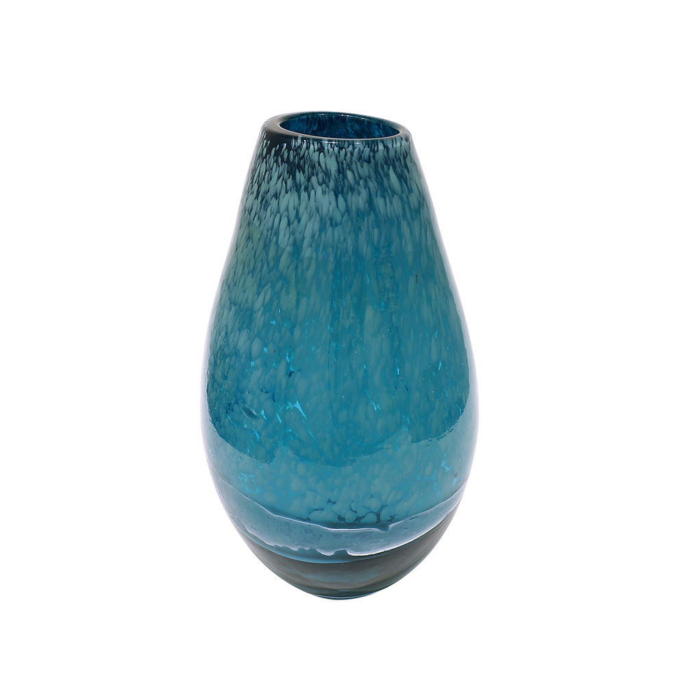 L8"W8"H13"GLASS VASE