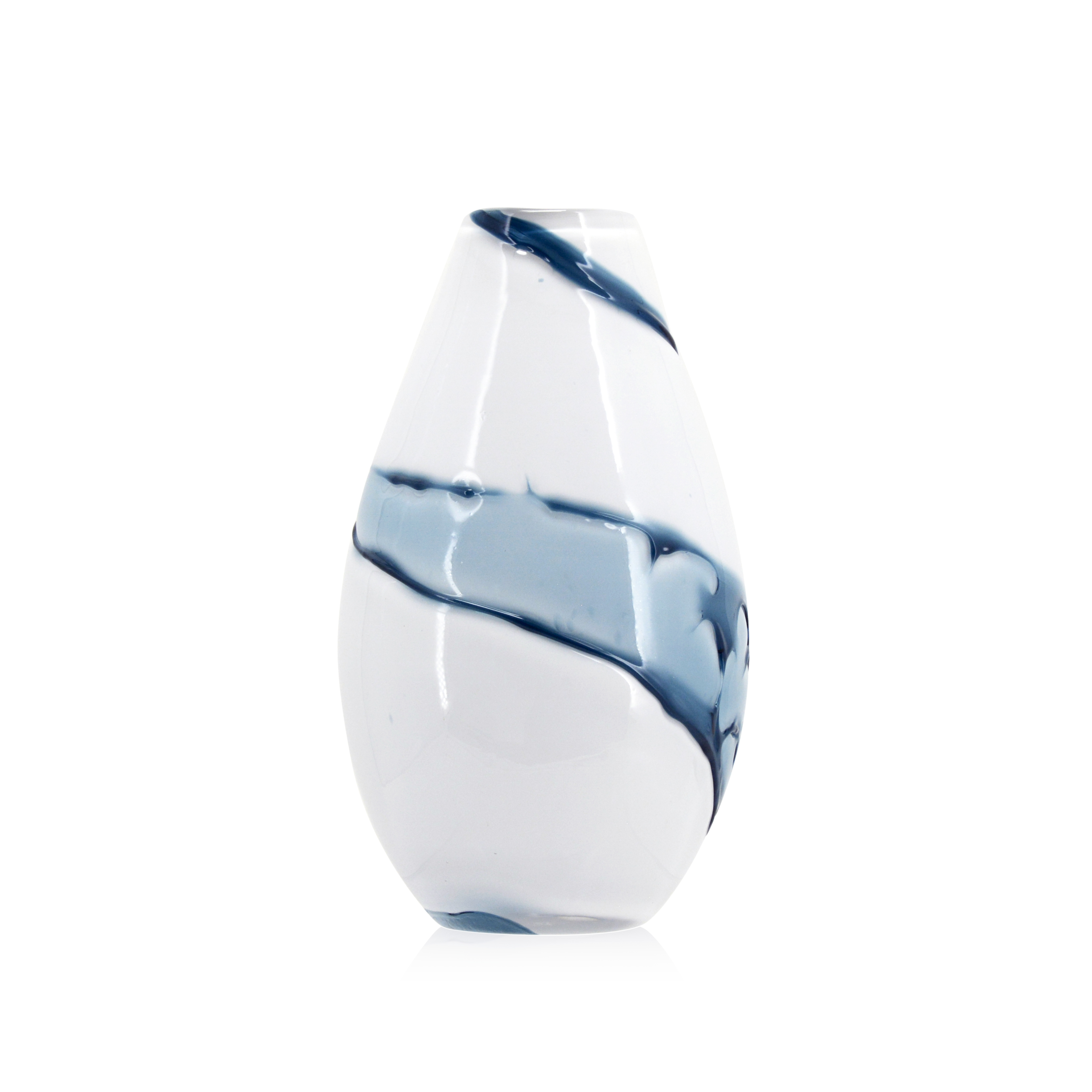 L8"W8"H13"GLASS VASE