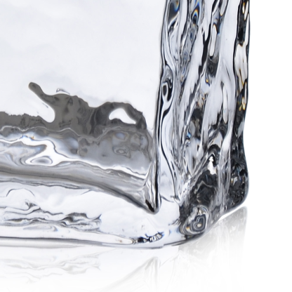 GA78010	 L5''W4''H6''GLASS VASE