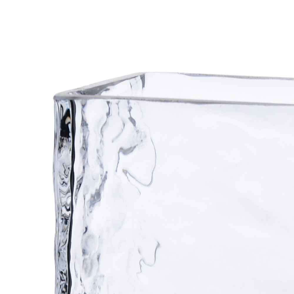 GA78010	 L5''W4''H6''GLASS VASE