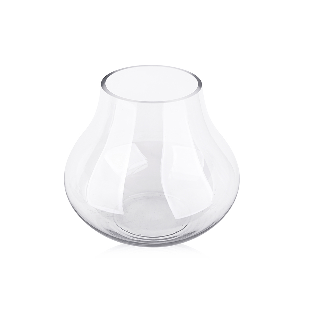 L7.87"W7.87"H6.69"GLASS VASE