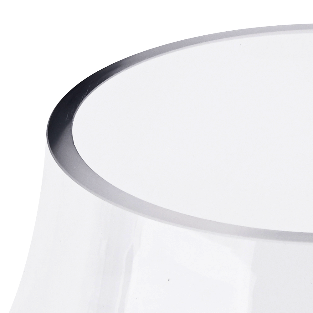GA78048	 L9.84"W9.84"H8.27"GLASS VASE