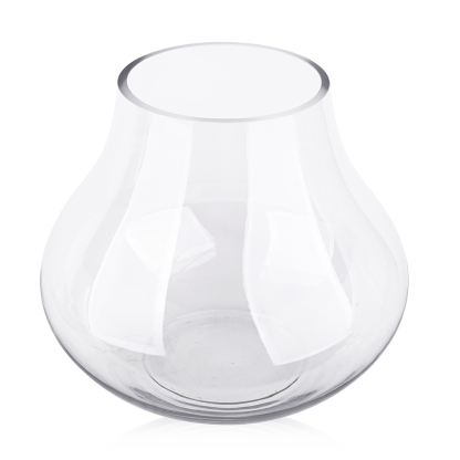 L11.81"W11.81"H10.24"GLASS VASE