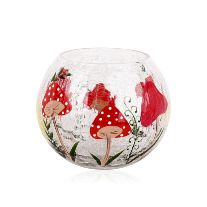 L5.91"W5.91"H4.72"GLASS VASE