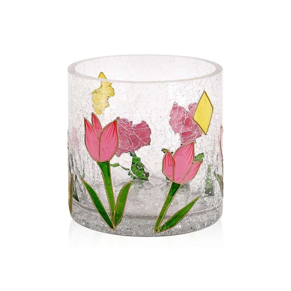 L4.72"W4.72"H4.72"GLASS VASE