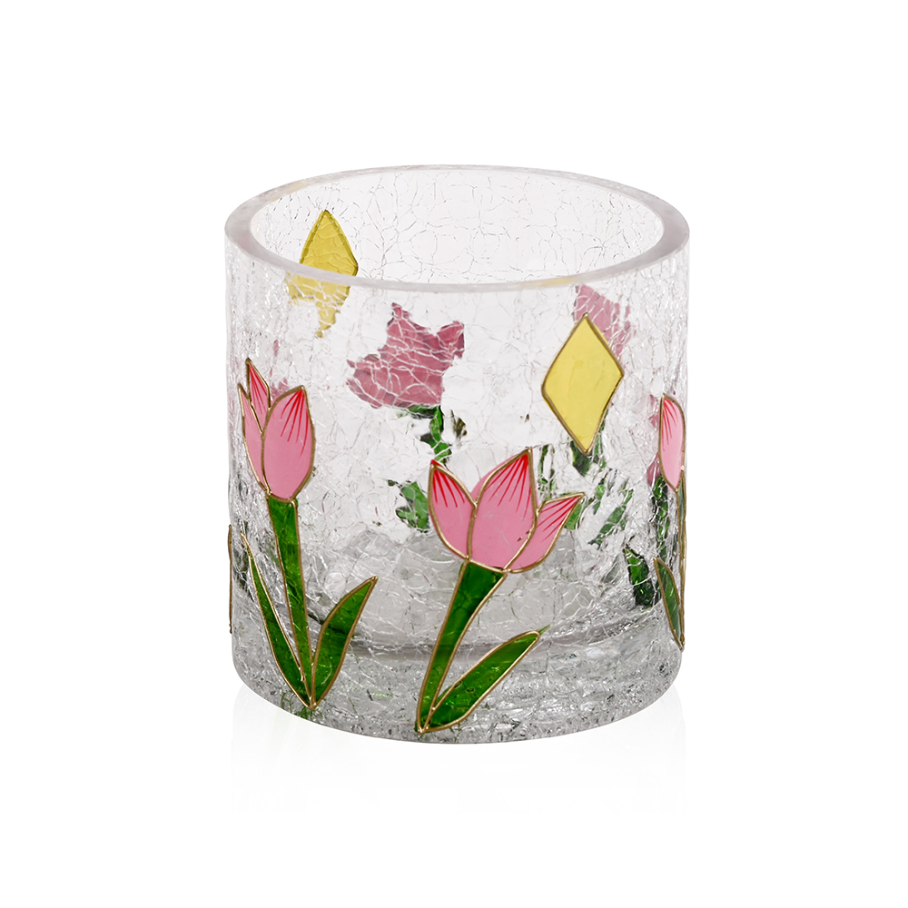 L3.94"W3.94"H3.74"GLASS VASE