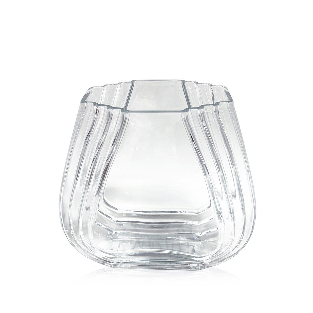 GA78082 L8.3''W3.7''H8.3''GLASS VASE