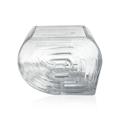 GA78086 L8.7''W3.3''H7.8''GLASS VASE