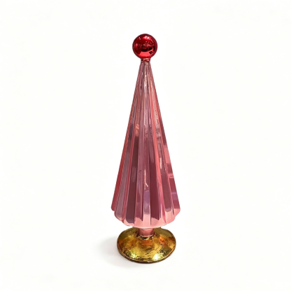 GC01009PK	 D4.5"H15.5"CHRISTMAS TREE