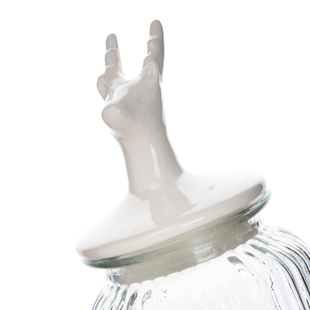 GC96003WH	 D5''H8''CHRISTMAS GLASS