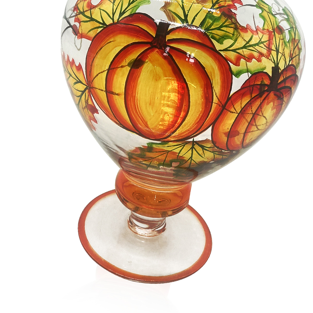GF56029MT	 D9.4"H22"GLASS JAR