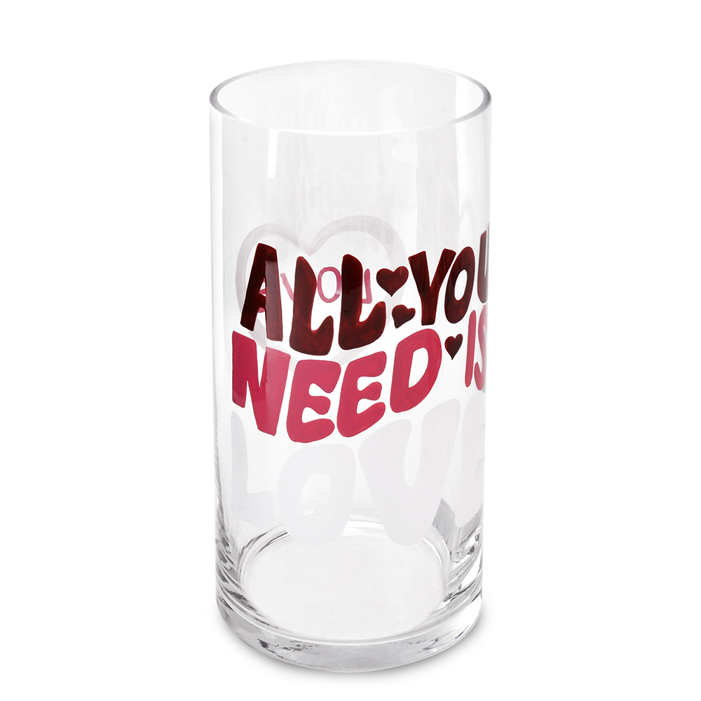 D4.7"
H9.8" - VALENTINES DAY CYLINDER