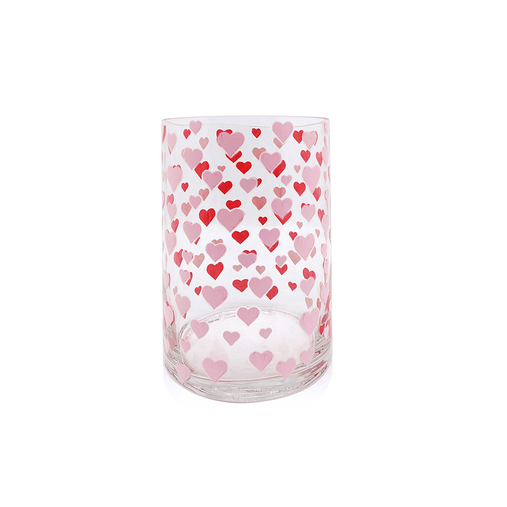 D5"H8"VALENTINE'S DAY VASE
