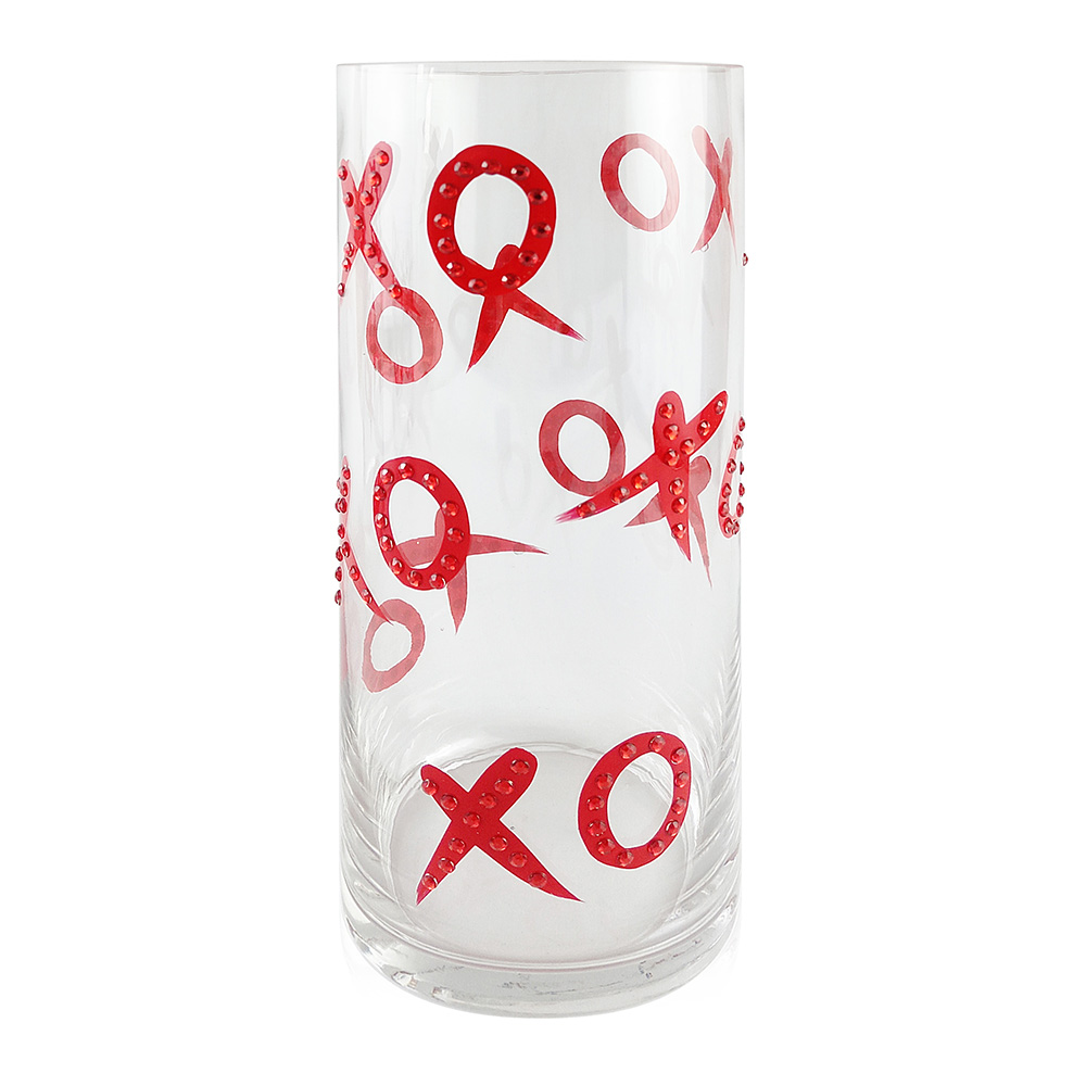 D5"H12"VALENTINE'S DAY VASE