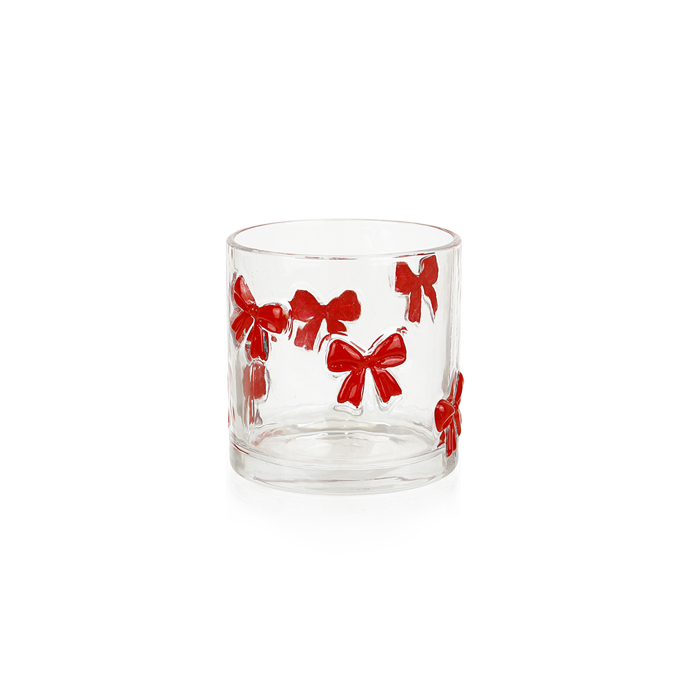GV56009RD D4''H4''VALENTINE'S DAY GLASS