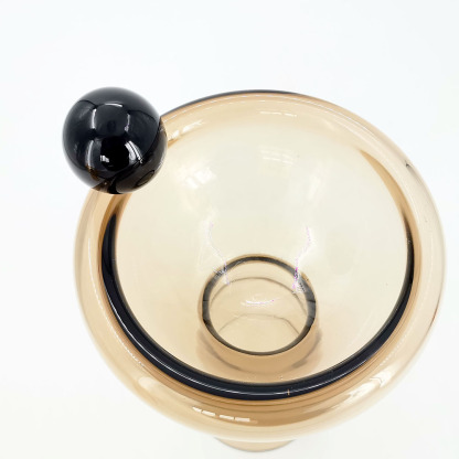 GA02022YE	 D8.5''H14''GLASS ACCESSORY