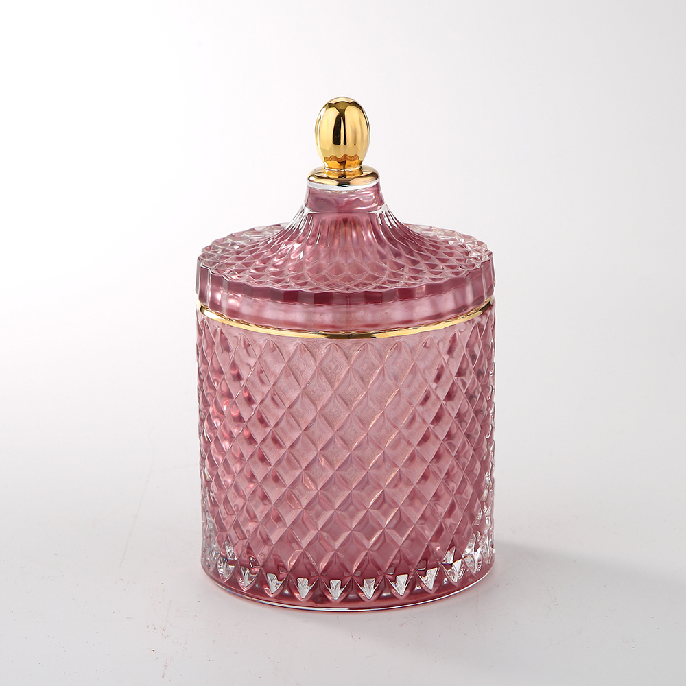 68449ASST	 D4"H7" - ASSORTED COLORS CANDY JARS