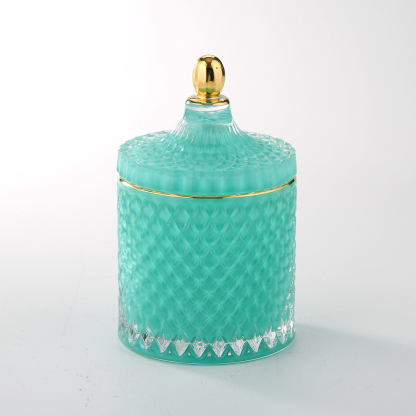 68449ASST	 D4"H7" - ASSORTED COLORS CANDY JARS