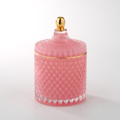 68449ASST	 D4"H7" - ASSORTED COLORS CANDY JARS