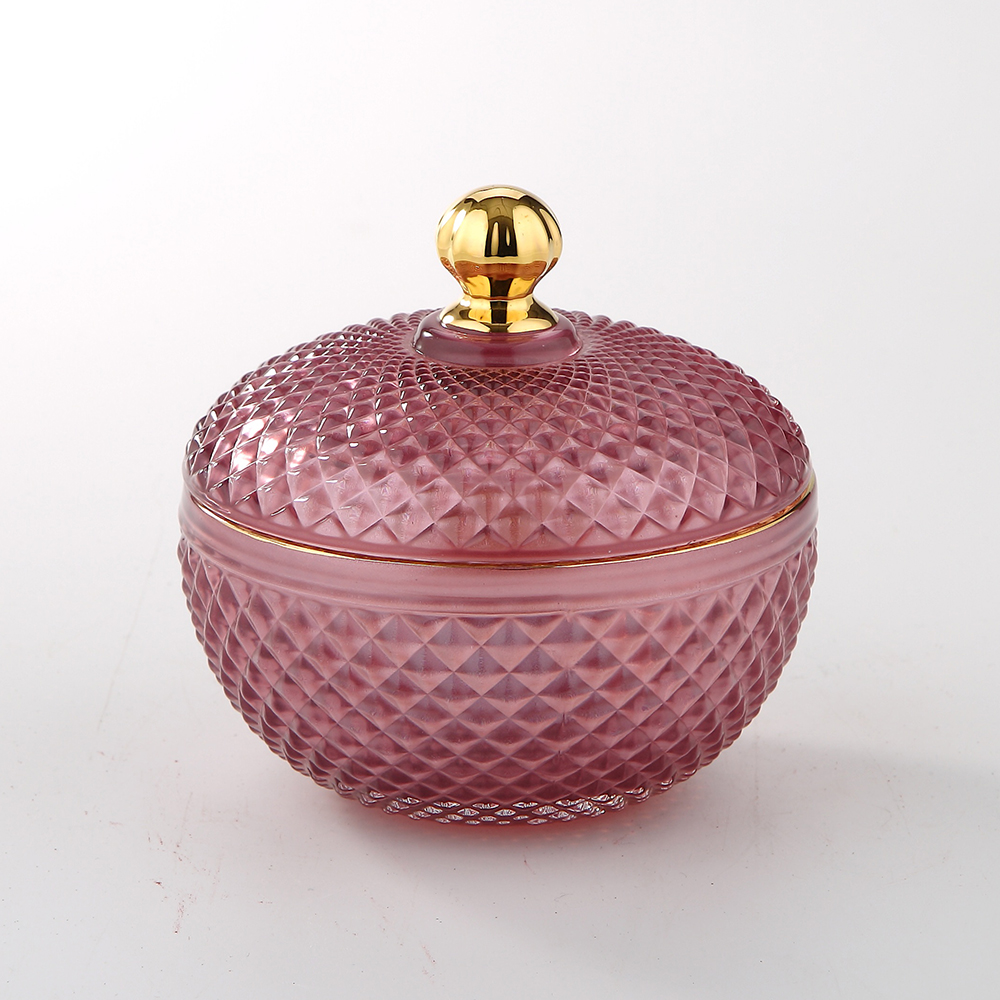68448ASST	 D4.5"H4.5" - ASSORTED COLORS CANDY JARS