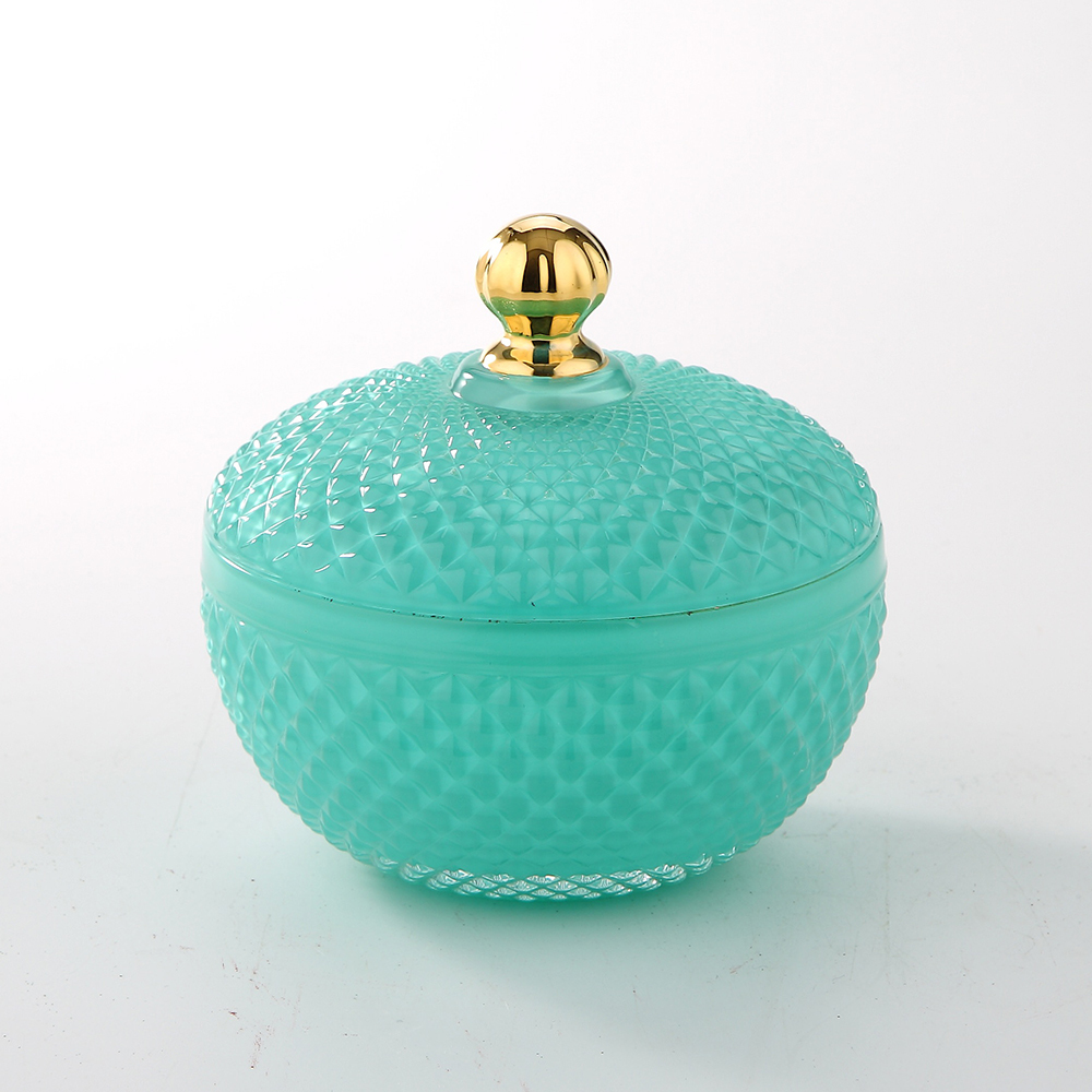 68448ASST	 D4.5"H4.5" - ASSORTED COLORS CANDY JARS