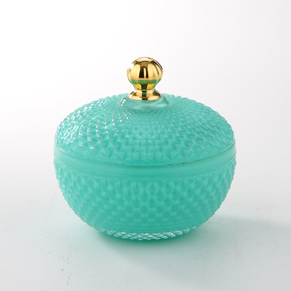 68448ASST	 D4.5"H4.5" - ASSORTED COLORS CANDY JARS