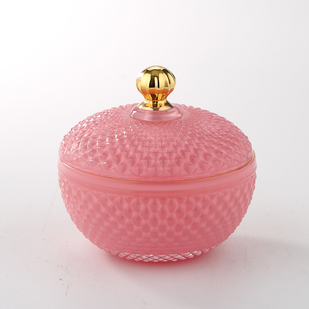 68448ASST	 D4.5"H4.5" - ASSORTED COLORS CANDY JARS