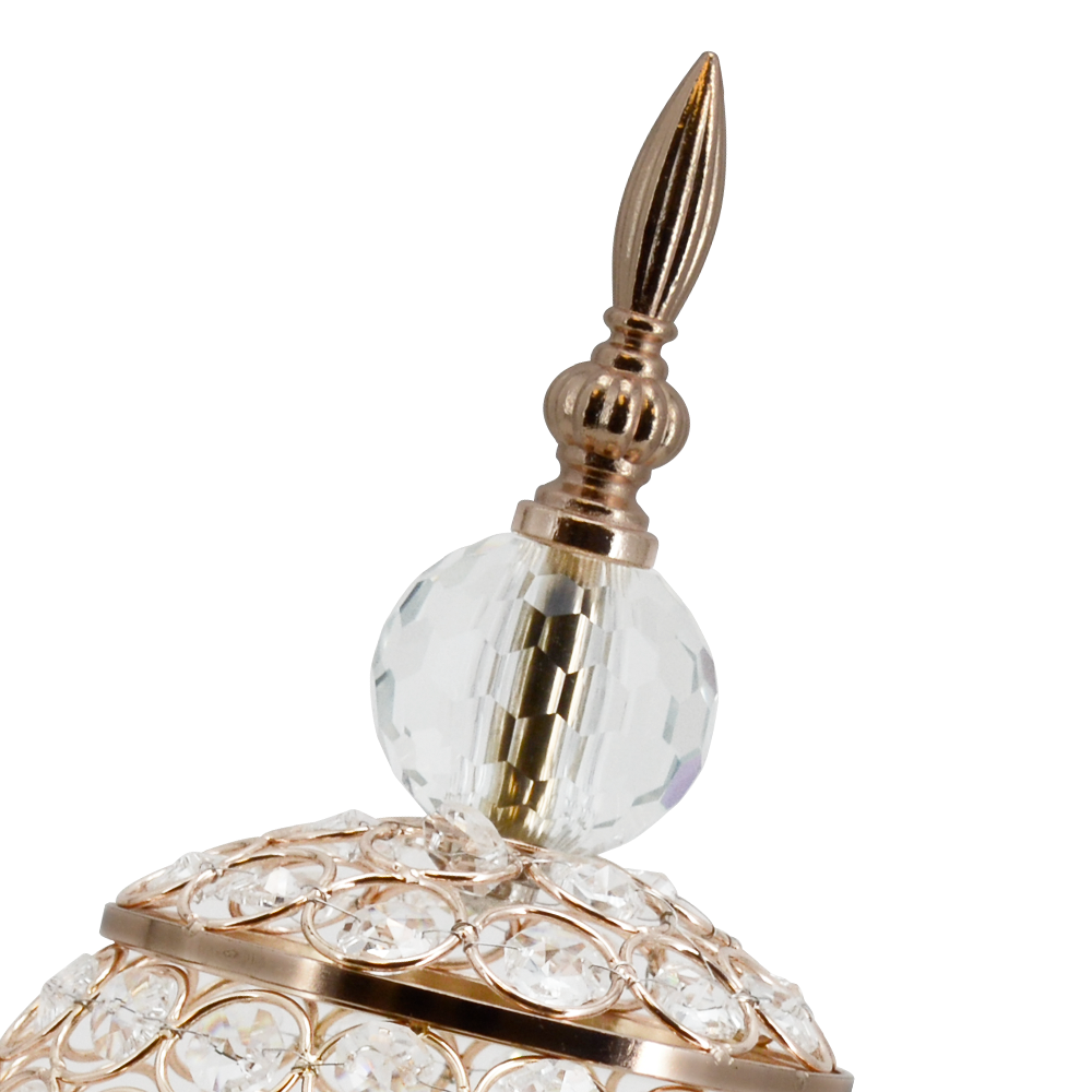 M20050	 D5.9"H16.1" - CRYSTAL CANDALABRA Decor