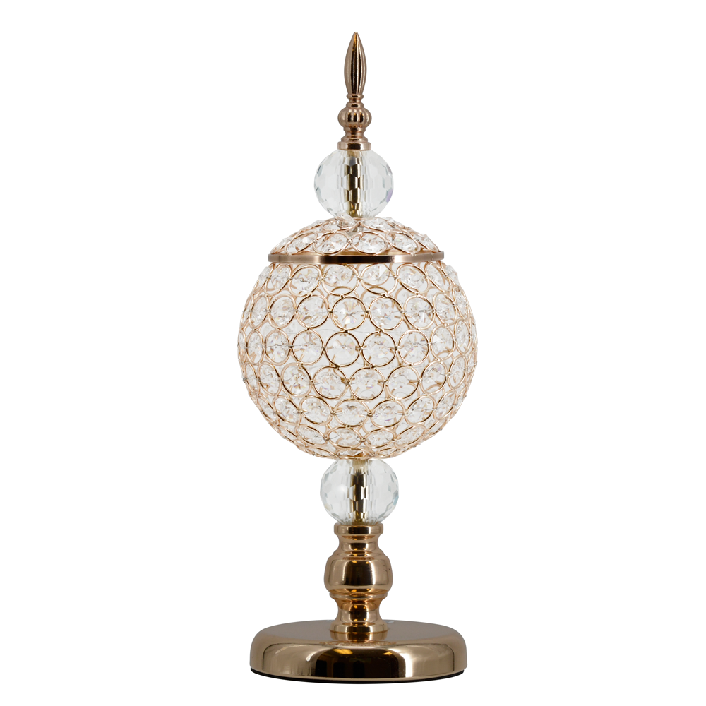 M20050	 D5.9"H16.1" - CRYSTAL CANDALABRA Decor