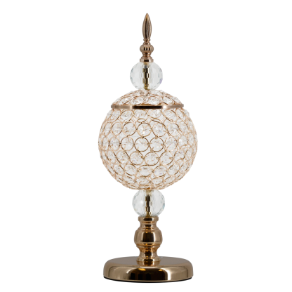 M20050	 D5.9"H16.1" - CRYSTAL CANDALABRA Decor