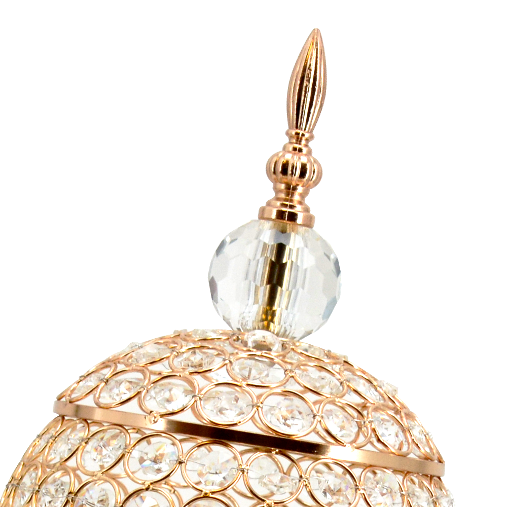 M20051	 D7.9"H18.1" - CRYSTAL CANDALABRA Decor