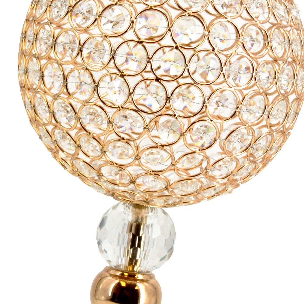 M20051	 D7.9"H18.1" - CRYSTAL CANDALABRA Decor