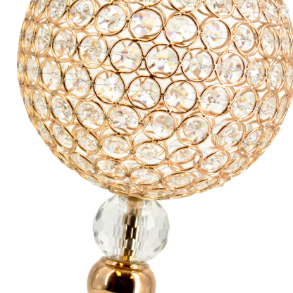 M20051	 D7.9"H18.1" - CRYSTAL CANDALABRA Decor