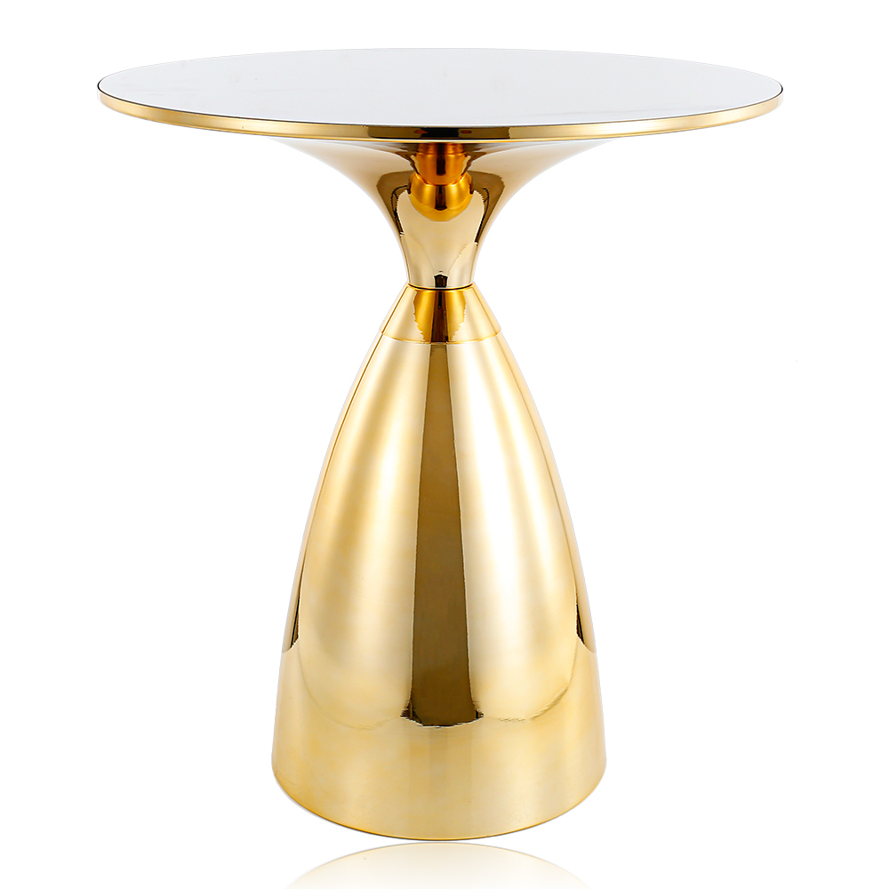 L19.7W19.7H21.7" - METAL TABLE