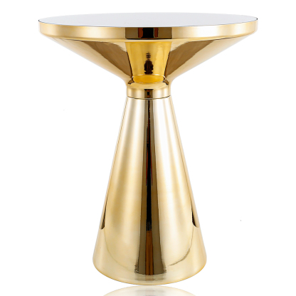 L17.7W17.7H21.3" - METAL TABLE