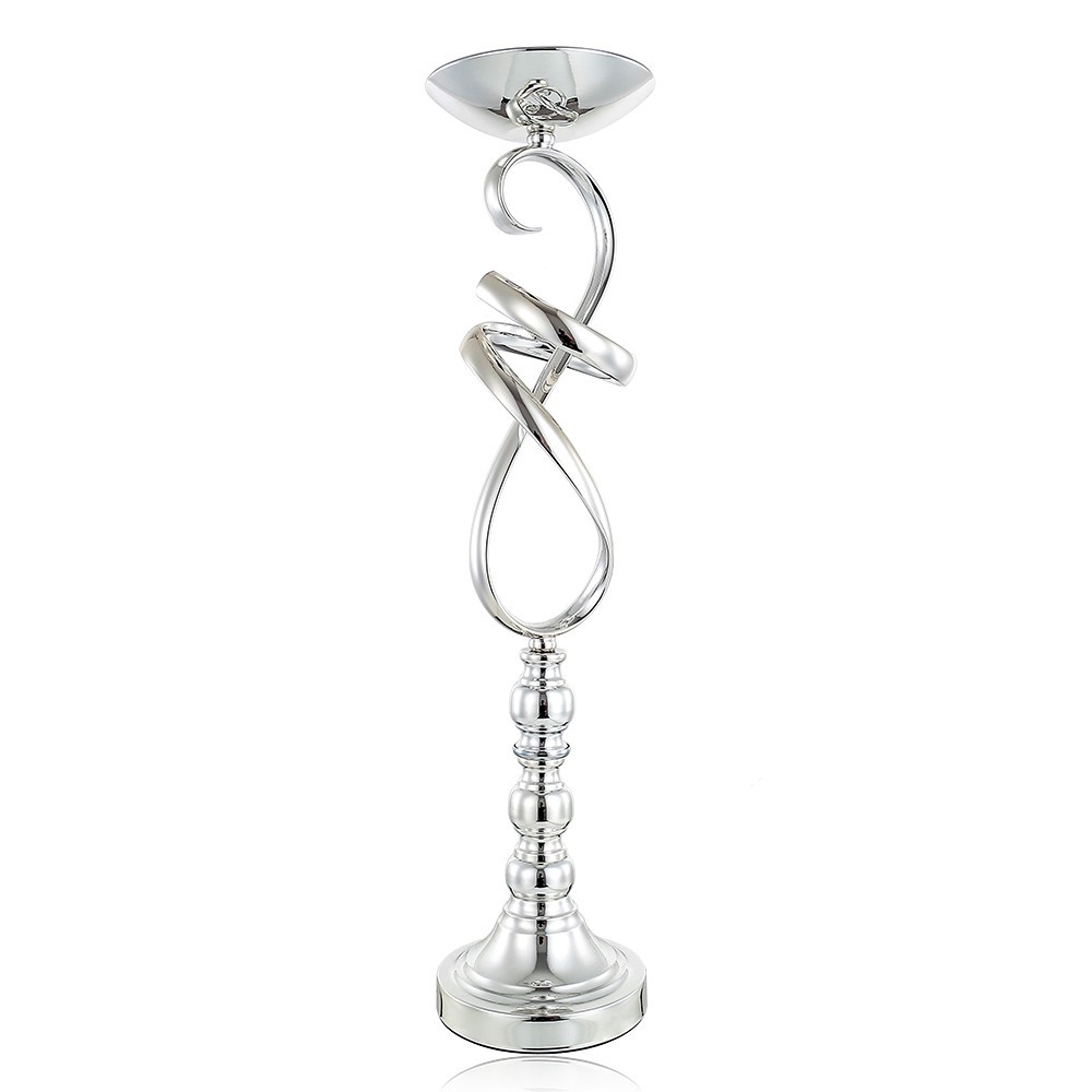 D5.9"H24" - METAL CANDLE HOLDER