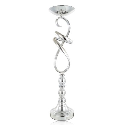 D5.9"H24" - METAL CANDLE HOLDER