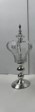 D6.6"H18.8" - METAL CROWN CANDLE HOLDER