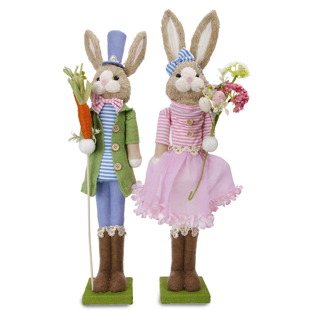 L5.12"W4.13H25.2" - EASTER RABBIT