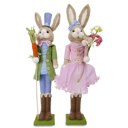 L5.12"W4.13H25.2" - EASTER RABBIT