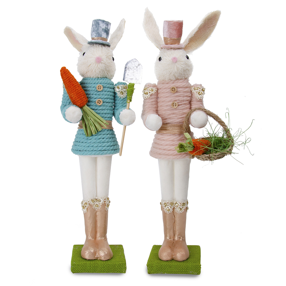L5.12"W3.94H18.1" - EASTER RABBIT