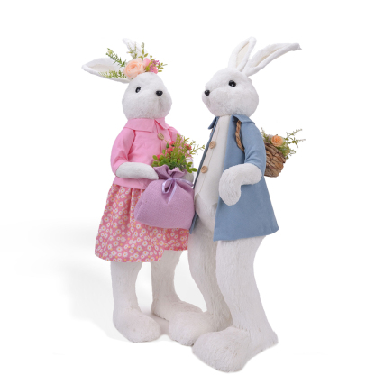 L12.6"W10.6"H35.4" - EASTER RABBIT