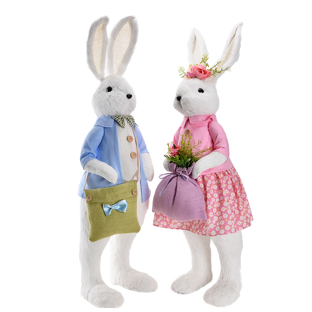L9.1"W10.6"H36.2" - EASTER RABBIT
